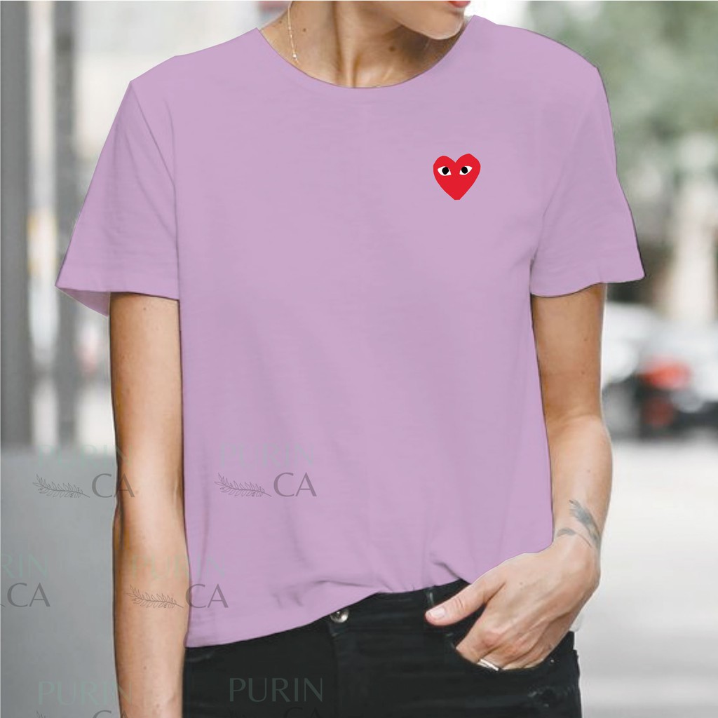 Baju Kaos Wanita CDG Comme Des Garcons