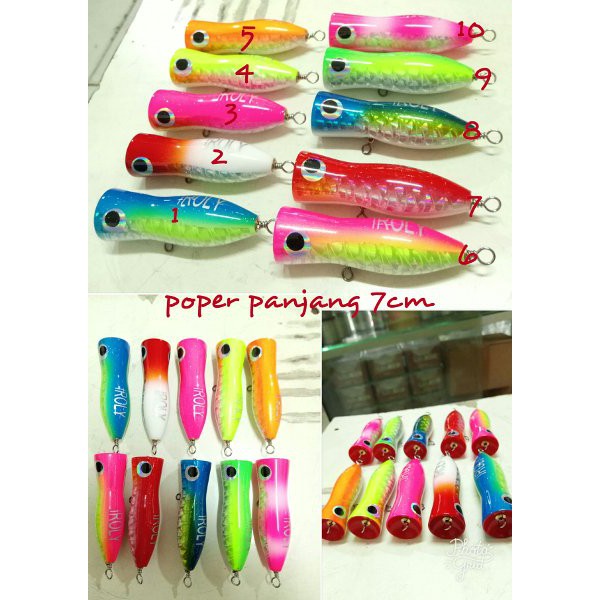 TERLARIS Poper Mini Iroly 7cm
