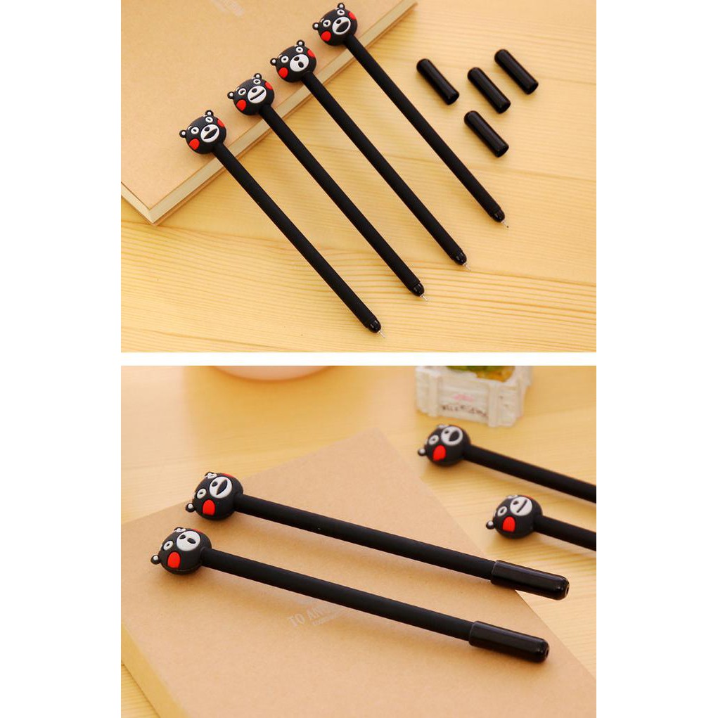 

PEN BLACK BEAR, PULPEN BERUANG HITAM, PEN LUCU UNIK , PULPEN KOREA