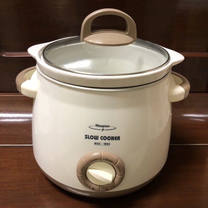 Slow Cooker Maspion MSC-1825 2.5 Liter MSC1825 Murah Slowcooker Kecil Mini Keramik