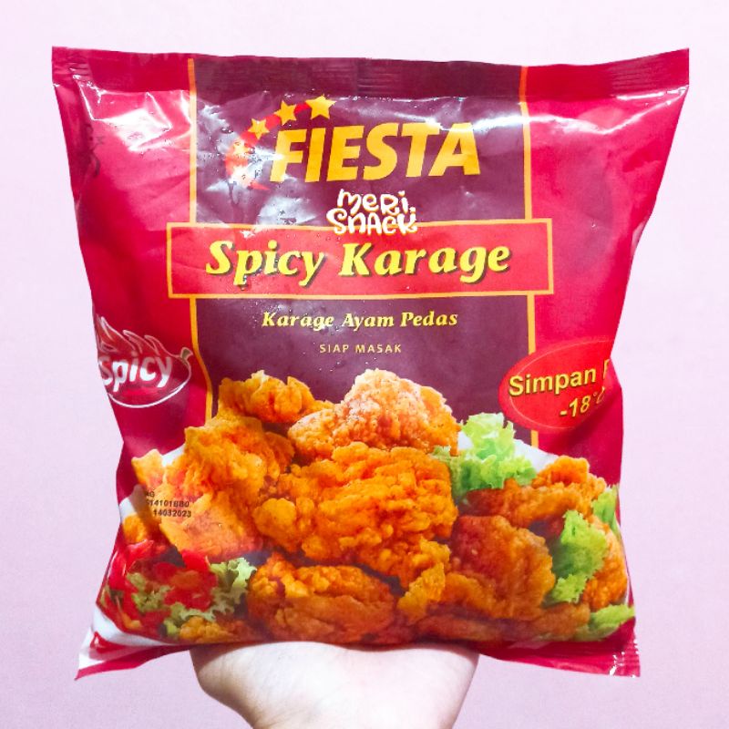 

Fiesta Spicy Karage 500gr / Ayam Karage Pedas