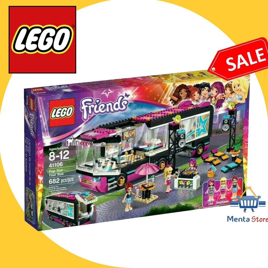 lego friends livi tour bus