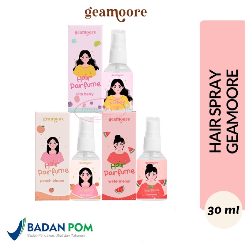 Hair Parfume Geamoore 30ml Spray BPOM