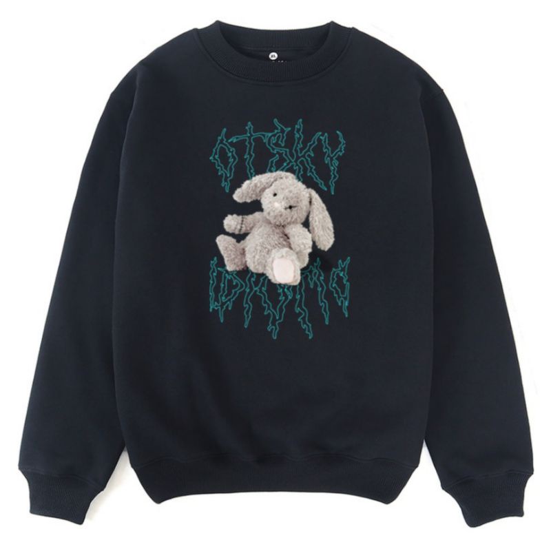 Otsky Crewneck Metal Rabbit Black x CN7053PA X 7D
