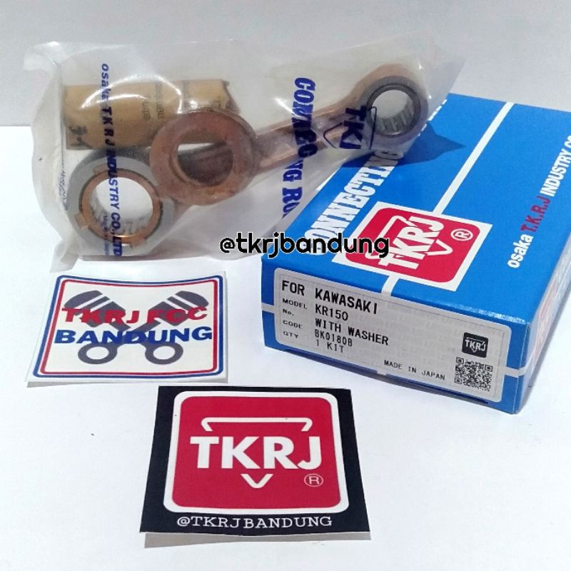 Connecting Rod Kit / Stang seher Kawasaki Ninja Pin 15 (KR150) TKRJ 100% Original JAPAN (with washer
