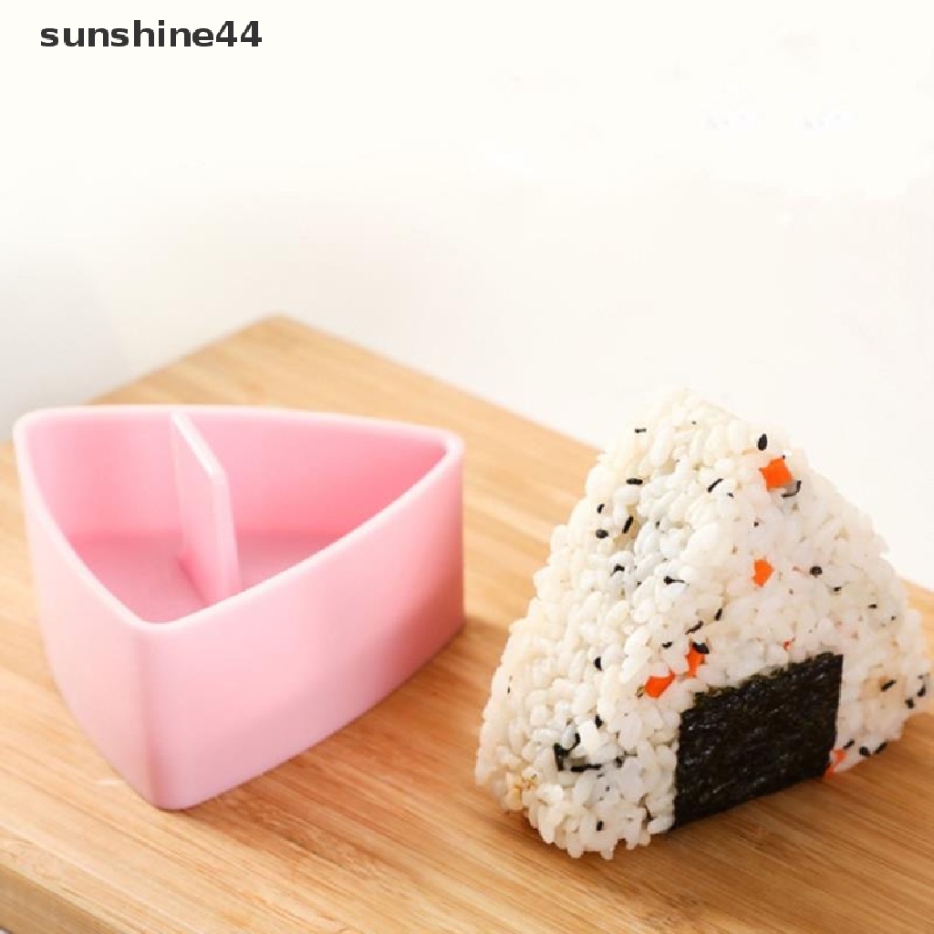 Sunshine Cetakan Sushi / Onigiri / Bola Nasi Bentuk Segitiga