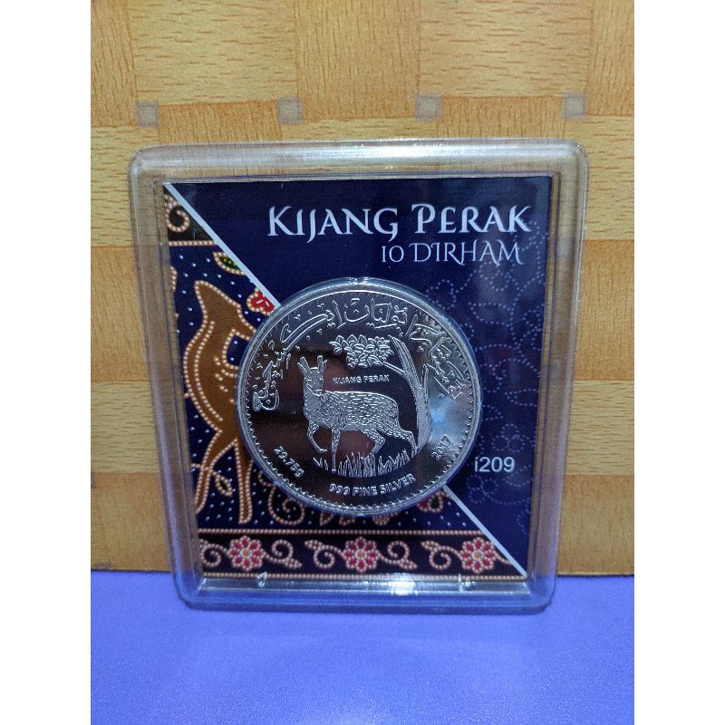 Dirham Kijang Perak Nubex / Mahar Pernikahan - koin fine silver