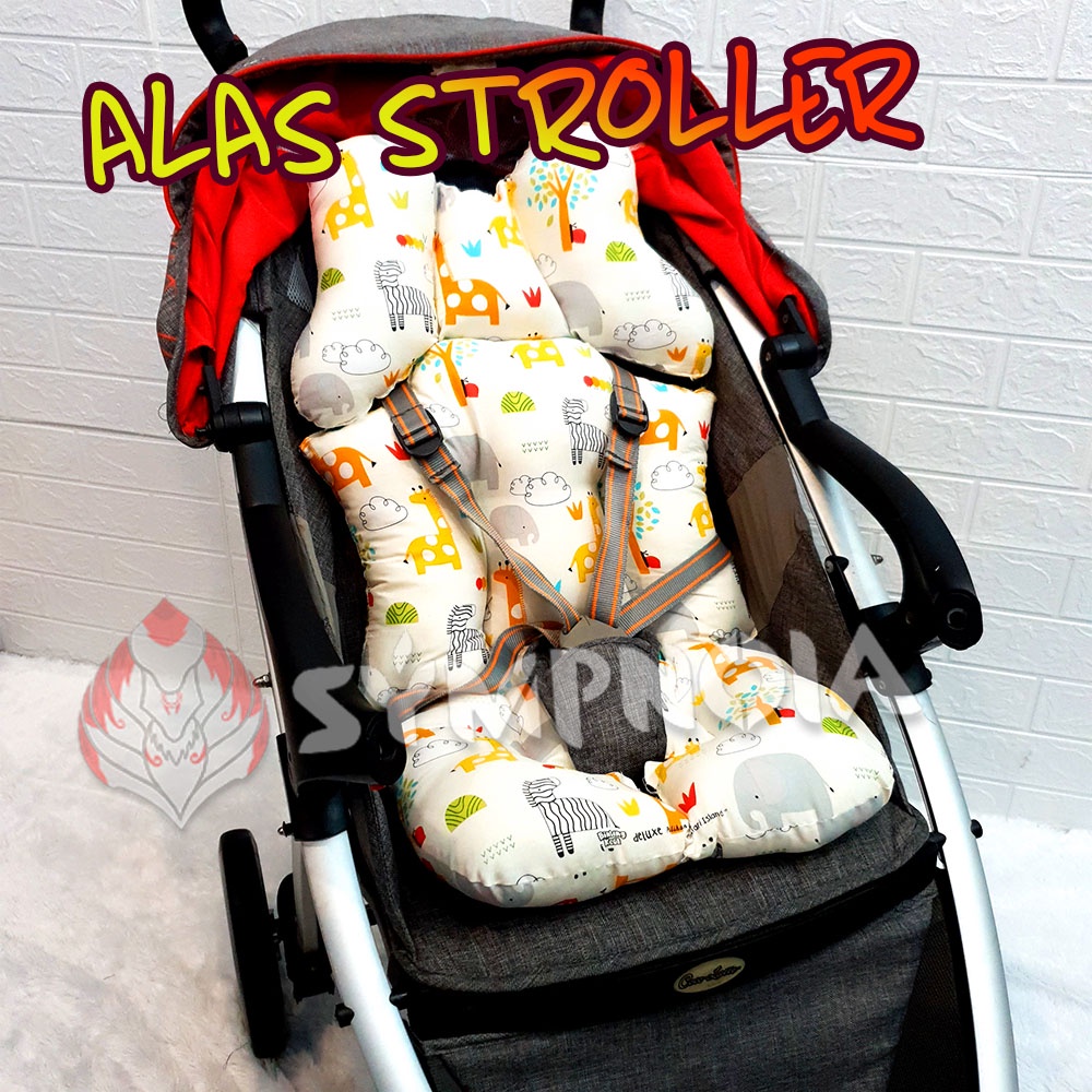 [COD] [NEW ARRIVAL] Alas Stroller Universal Strollerpad Pelindung Semua Stroller Model Elephant