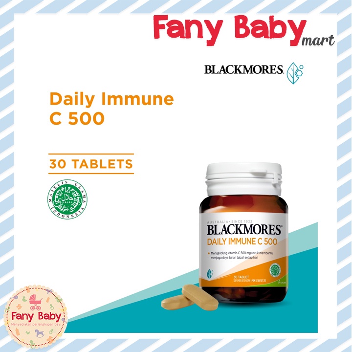 BLACKMORES DAILY IMMUNE C 500 30 CAPSULE