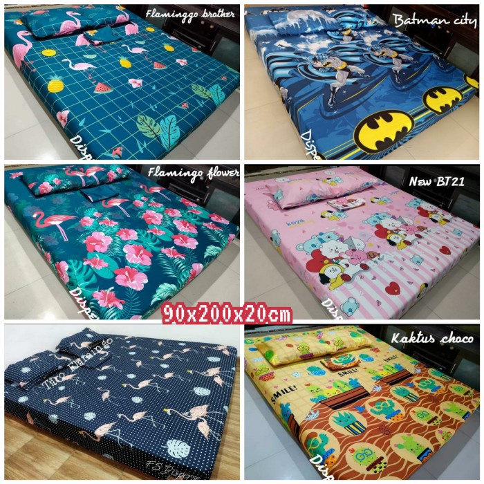 spreiSprei Home made karakter murah 90 x 200 homemade tayo littlepony LOL - Tanya sellermurah