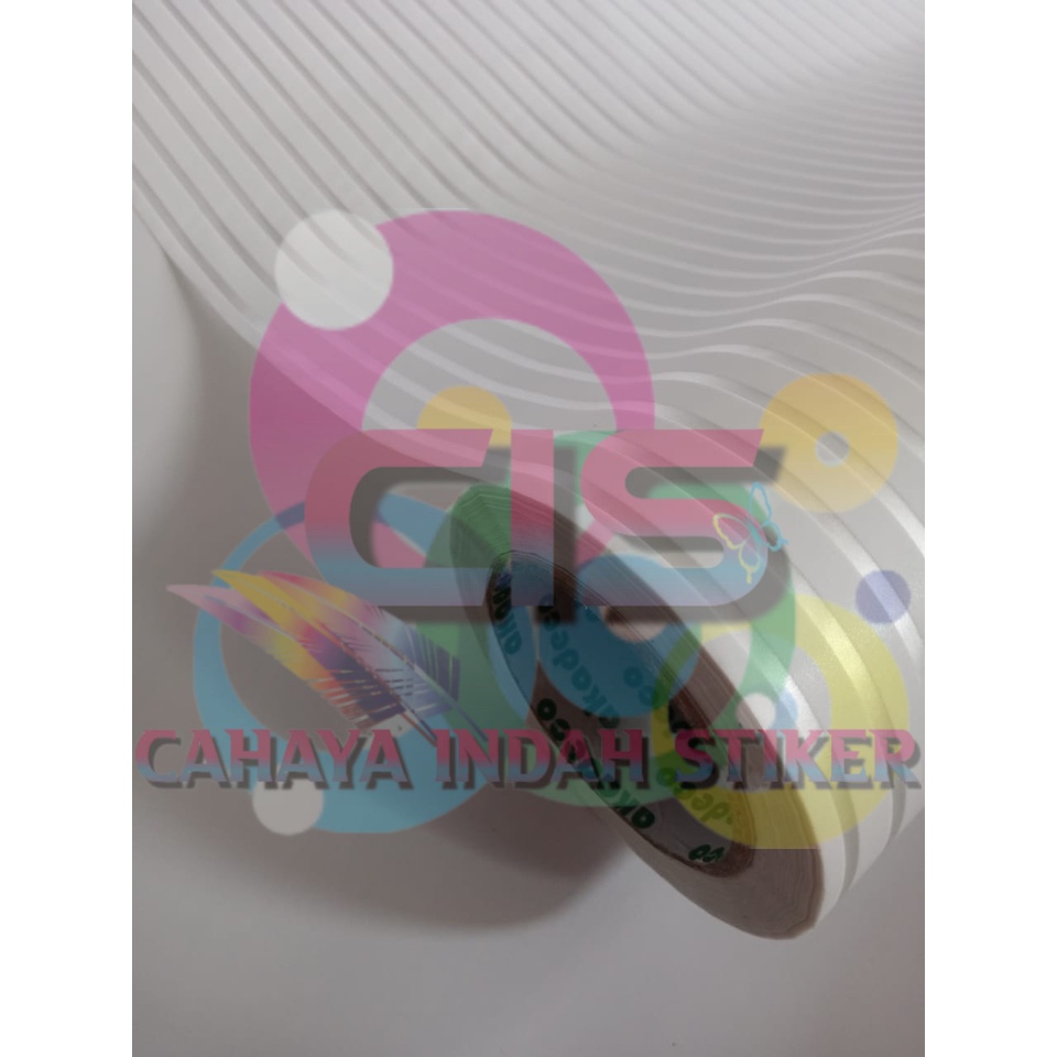 Stiker Kaca Sanblast Kaca Kamar Mandi /Jendela Garis