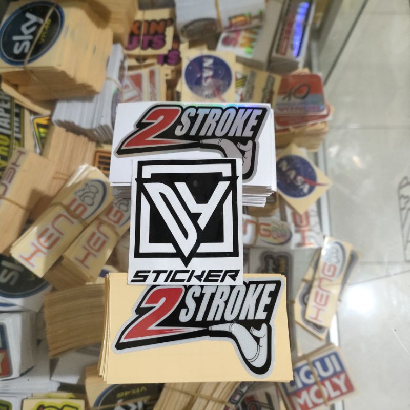 STICKER 2STROKE PRINCUT