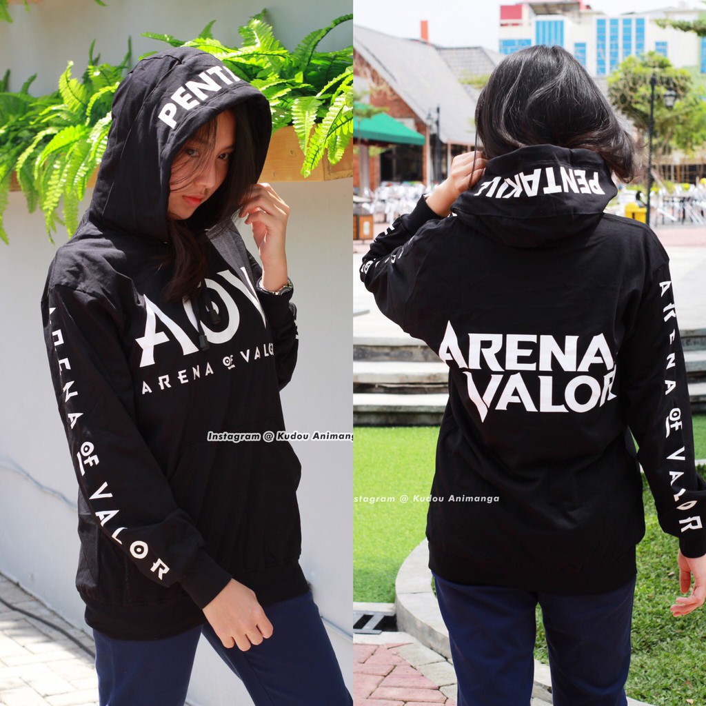 Sweater AOV Arena of Valor Gamer Black