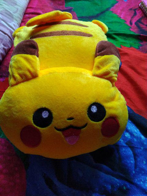 Boneka Bantal Selimut (3 In 1) / Bonmut Karakter (model Quilt Cotton) Totoro Hellokitty And Friends