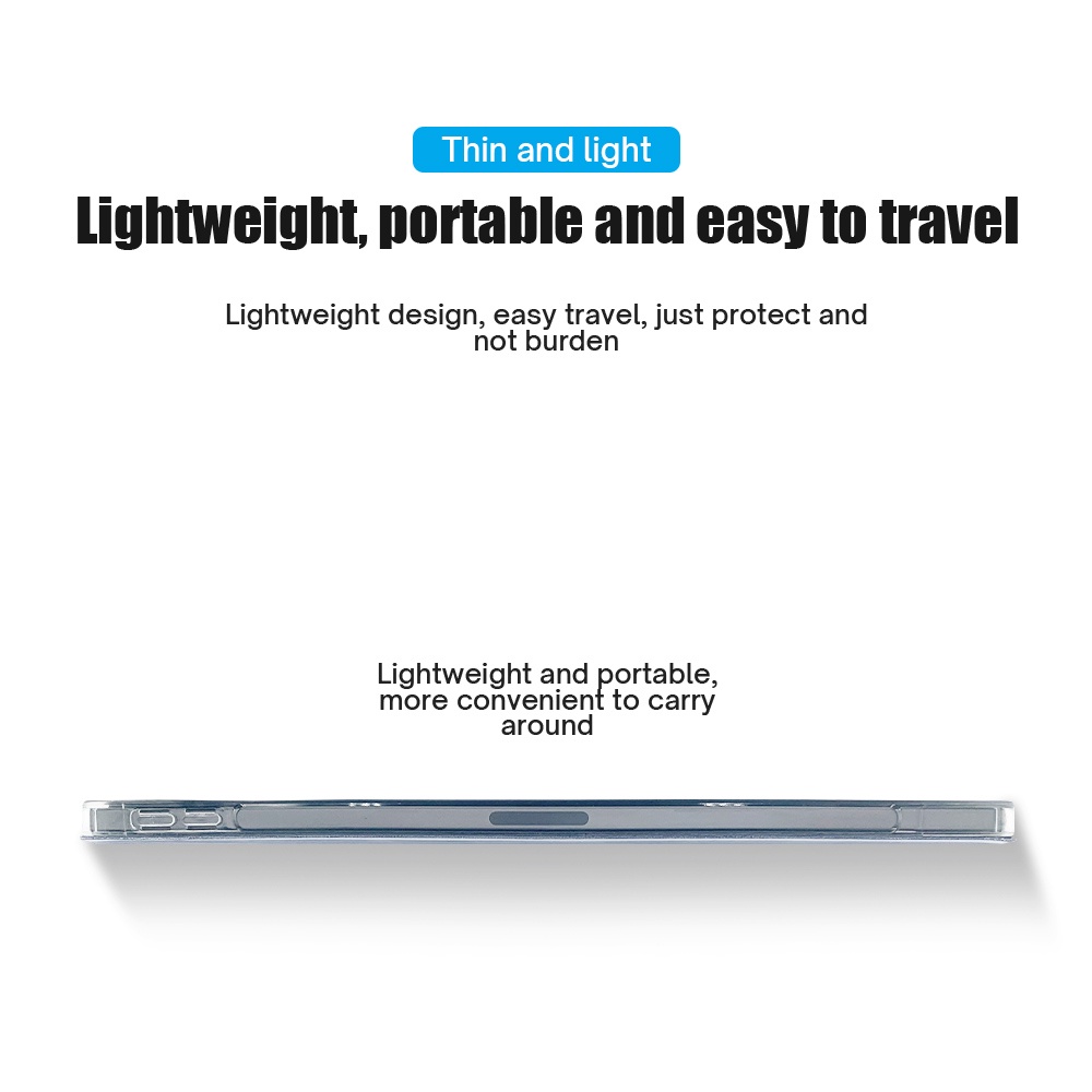 Case iPad Pro for Air 7 6 M3 M2 11 inch / Air5 /Air4 Pro 11 M1/M2/M4 with Pencil Holder Auto Wake Sleep Magnetic Flip Smart Cover