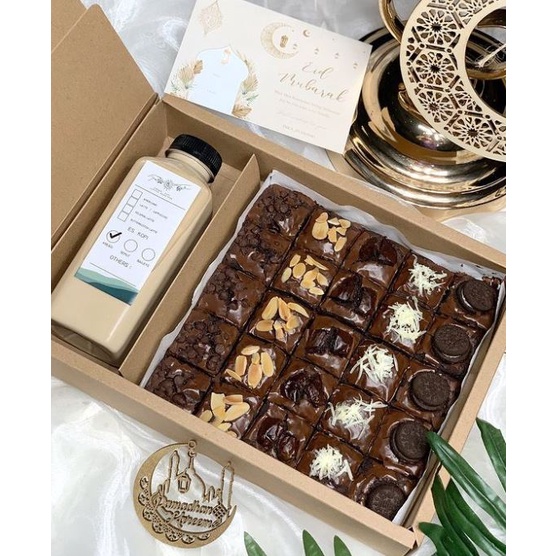 

Paket hampers brownies kotak [INKA Pudding]