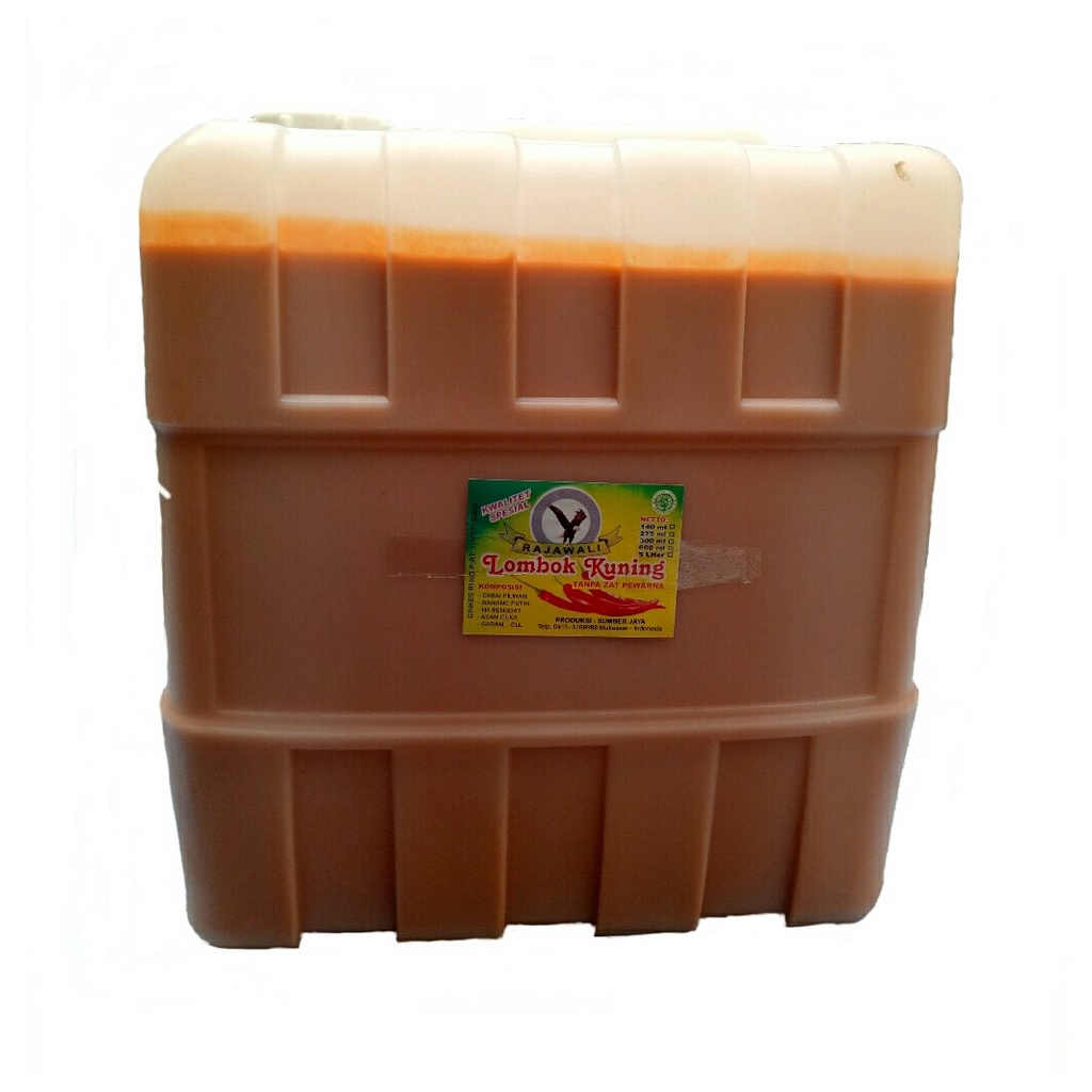 

Saos Sambal Kuning 20000 mL ( Sumber Jaya ) Rajawali