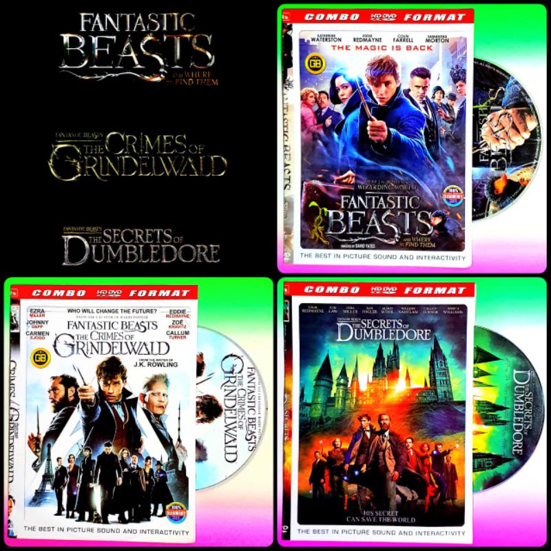 Jual Varian Lengkap Kaset Film Fantastic Beasts Sub Indo - Kaset Film ...