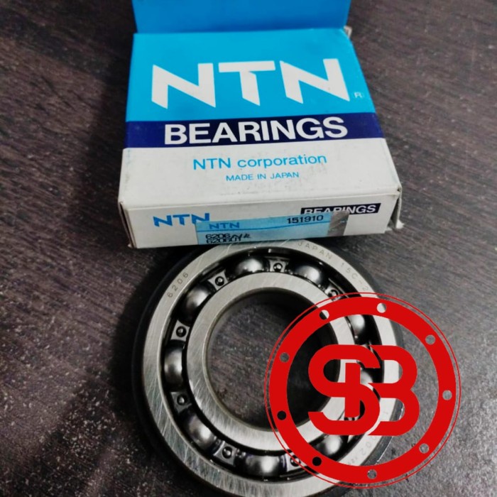 Bearing 6206 NR NTN / 6206 NR NTN JAPAN ORIGINAL