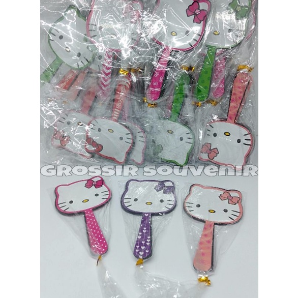 SOUVENIR PERNIKAHAN CERMIN HELLO KITTY / SOUVENIR PERNIKAHAN / KADO ULANG TAHUN / KADO MURAH / HADIAH PERNIKAHAN