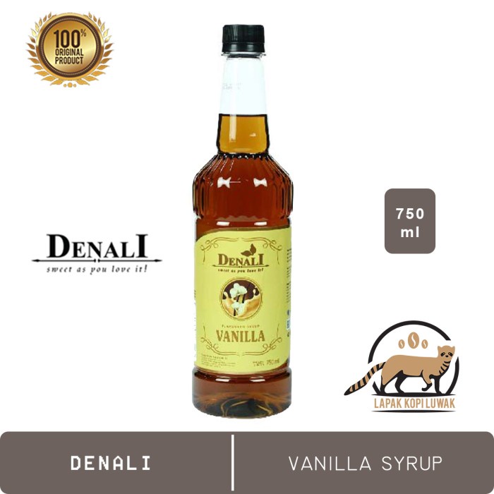 

(BISA COD) Vanilla Sirup merk Denali