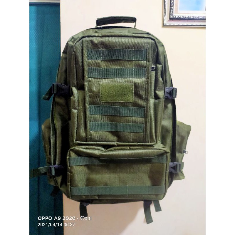 TAS RANSEL ARMY BESAR WARNA HIJAU