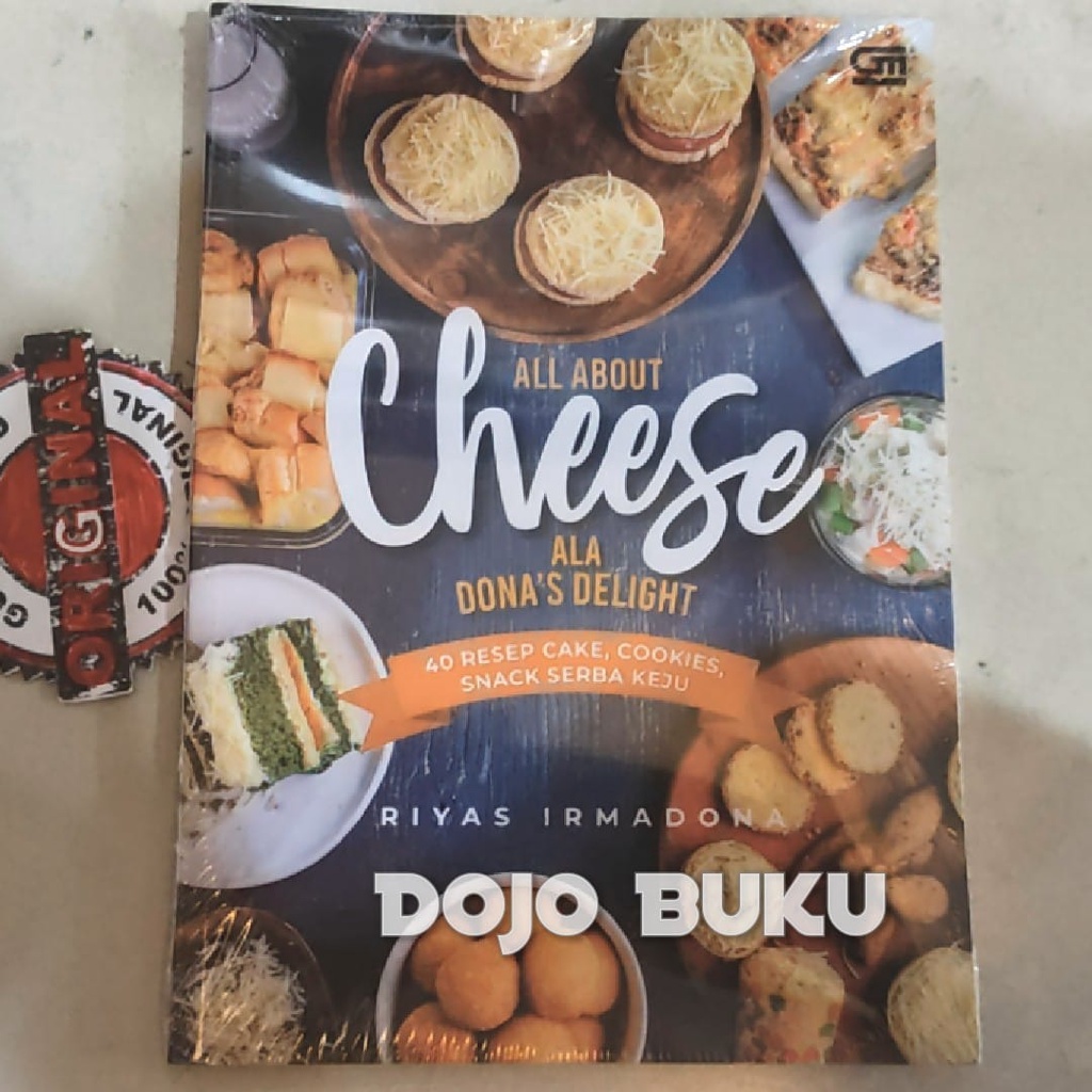 Buku Resep All About Cheese Ala Dona`s Delight by Riyas Irmadona