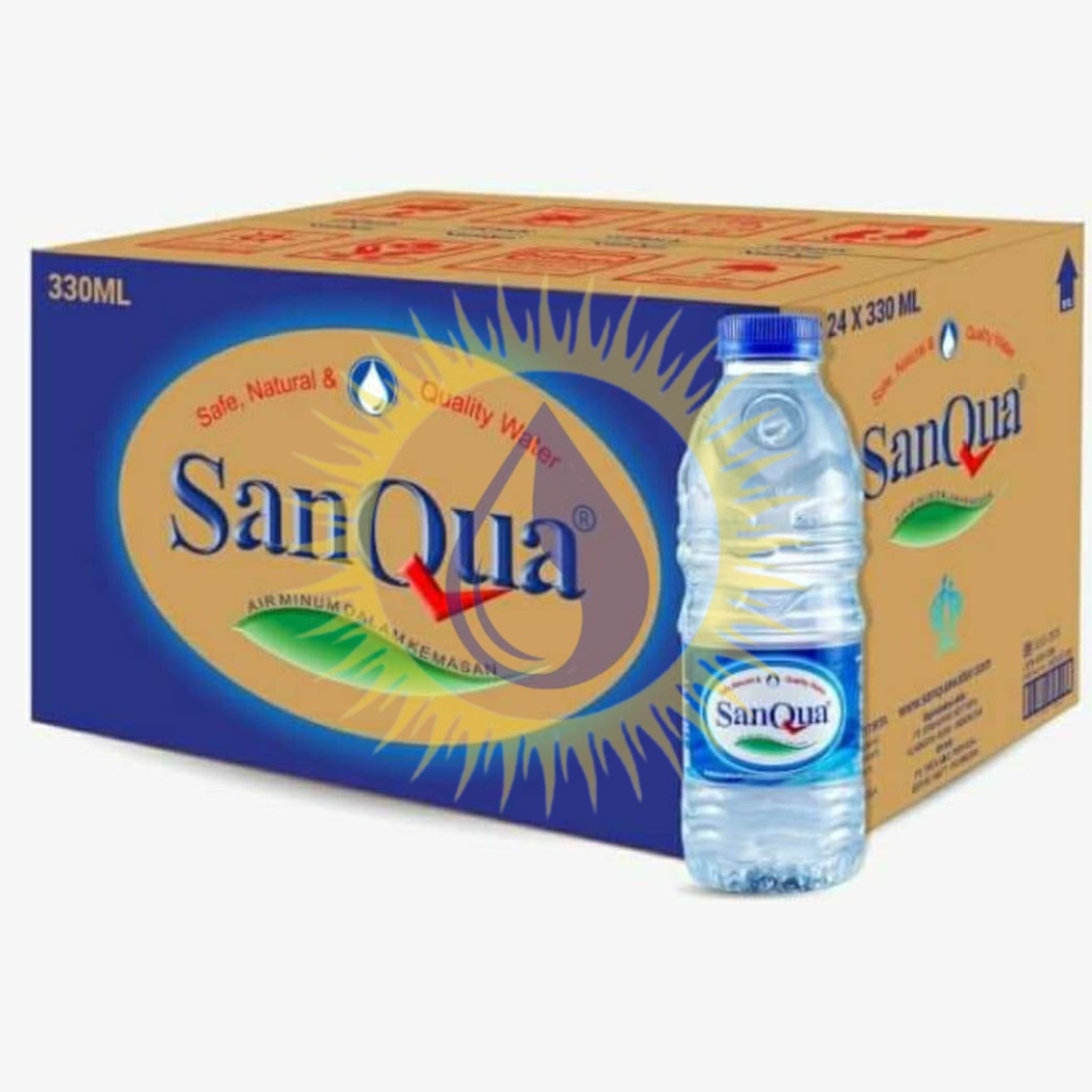 

SanQua Air Mineral 330 ml Dus (24 Botol)