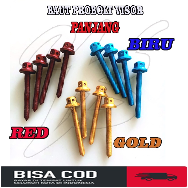 Baut Probolt Visor Nmax Lexi Aerox Baut Visor Aerox Baut Visor Nmax Old  Baut Pendek Dan Panjang Ada