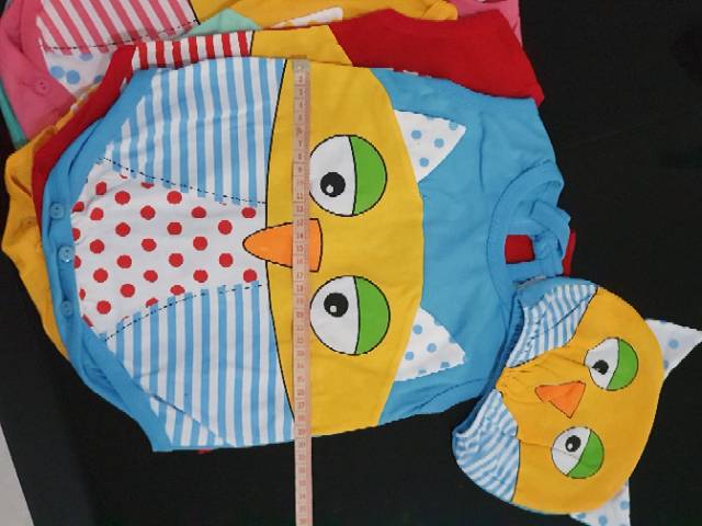 Jumper Oyuki Strawberry/Owl Hansop Kodok