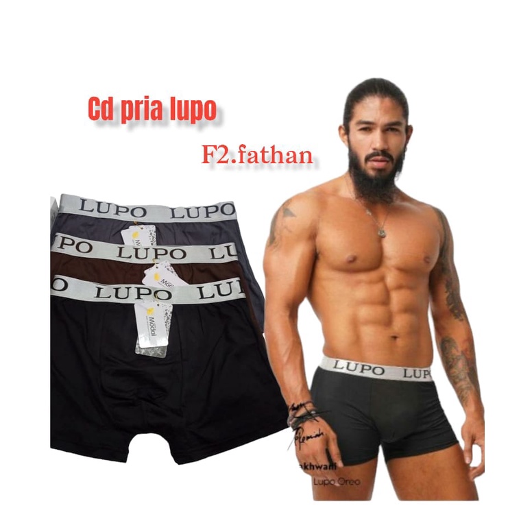 Lupo CD Pria Model Boxer | boxer lupo | boxer pria dewasa fema | CD Laki