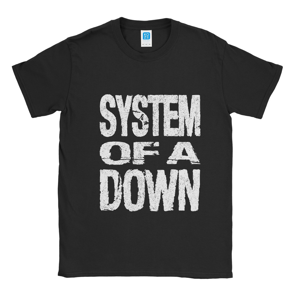 Baju Kaos Band System Of A Down Logo
