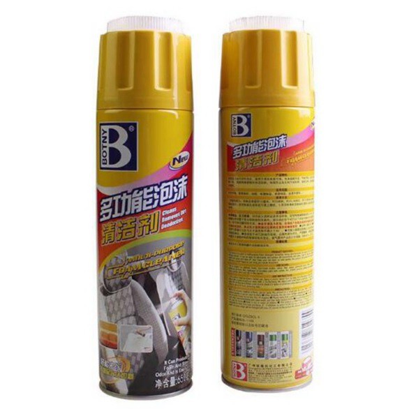 Multi Purpose FOAM CLEANER Busa Pembersih Serba Guna BOTOL KUNING BOLTY