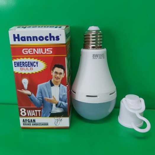 Lampu Emergency Hannochs 8 WATT Lampu Ac/Dc 650 Lumen Hannochs Genius