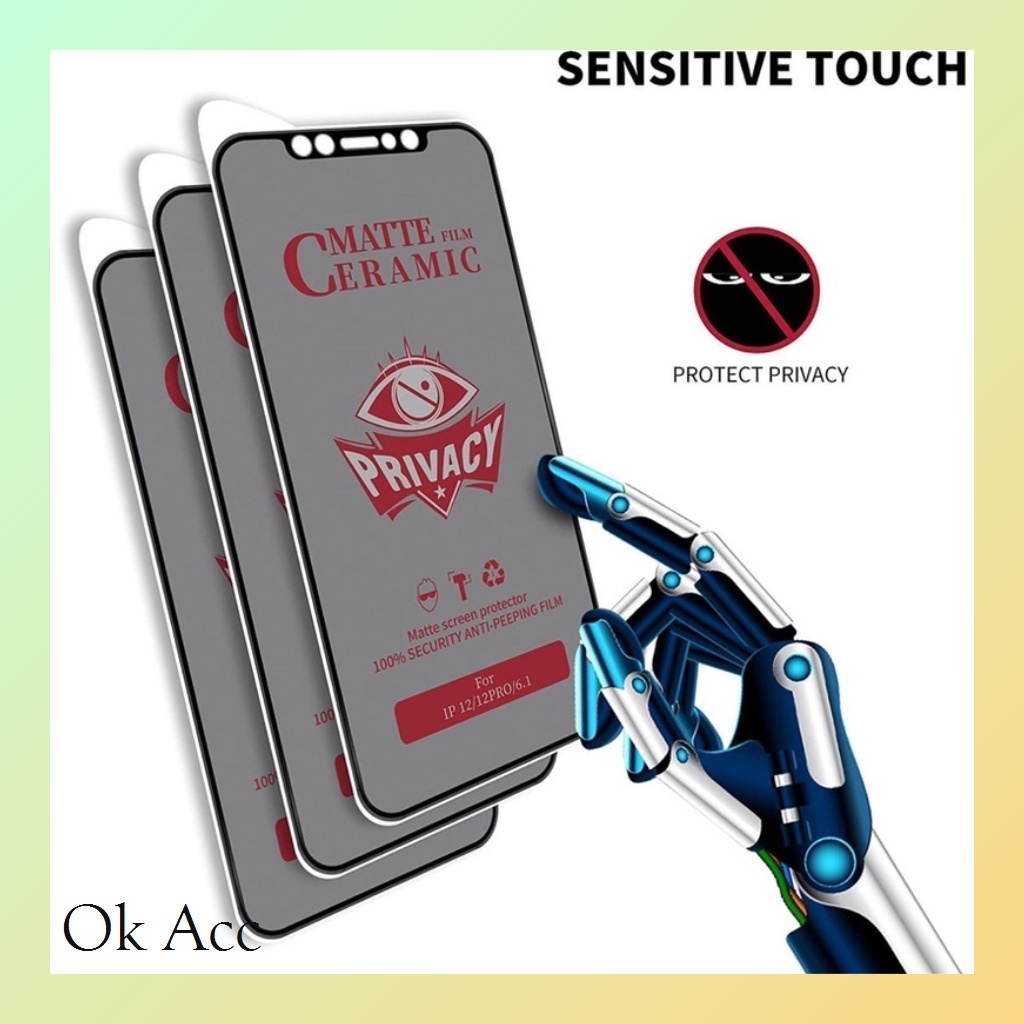 CY Ceramic Anti Intip Spy for Oppo Realme 2 Pro U1 U2 5 5s 5i 6 6i 7 7i 8 8i 9 9i 10 C1 C10 C11 C12 C15 C2 C20 C20a C21 C21y C25 C3 C30 C31 C33 C35 C53 C55 Narzo 10A 20 20A 30A 50a 50i GT Master X XT Prime