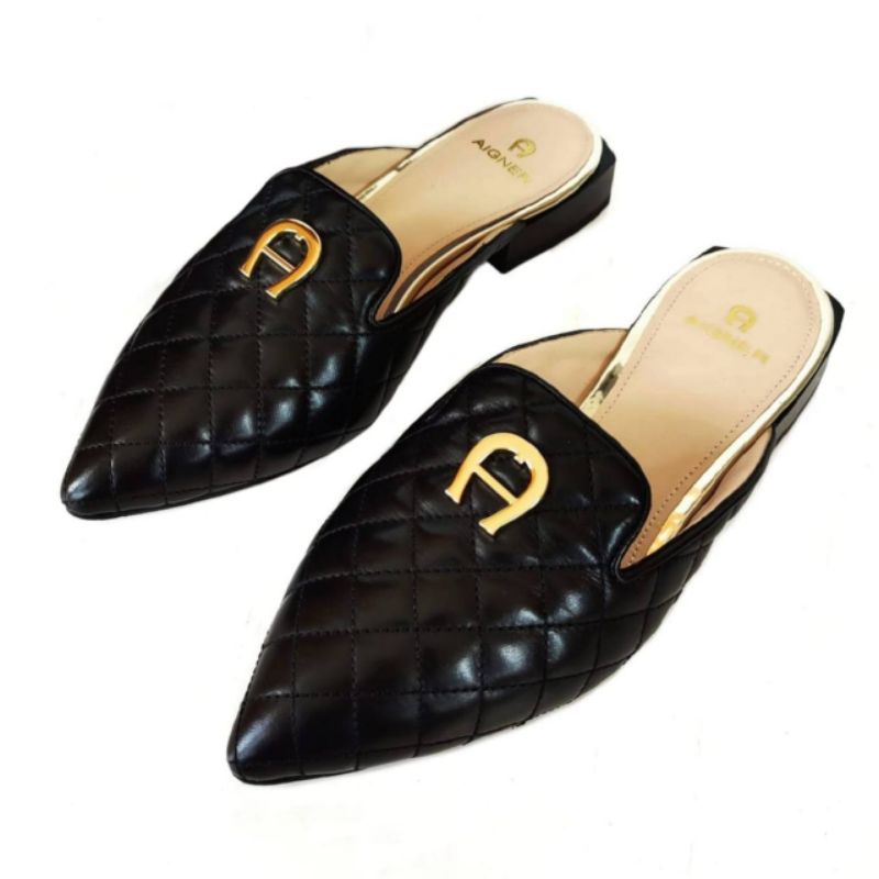 Sandal Aigner Saskia Black Original