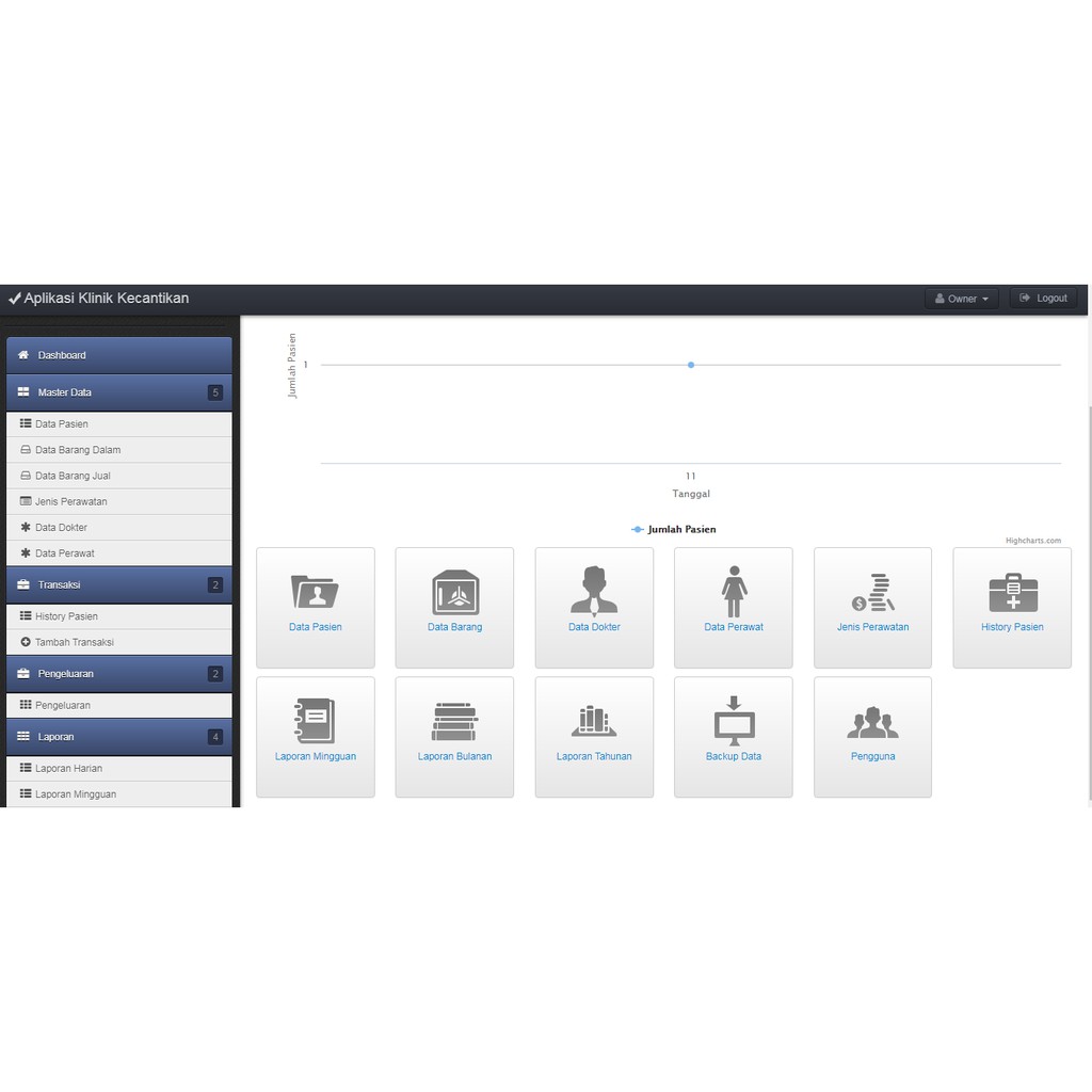 Source Code Aplikasi Klinik Kecantikan Berbasis Web