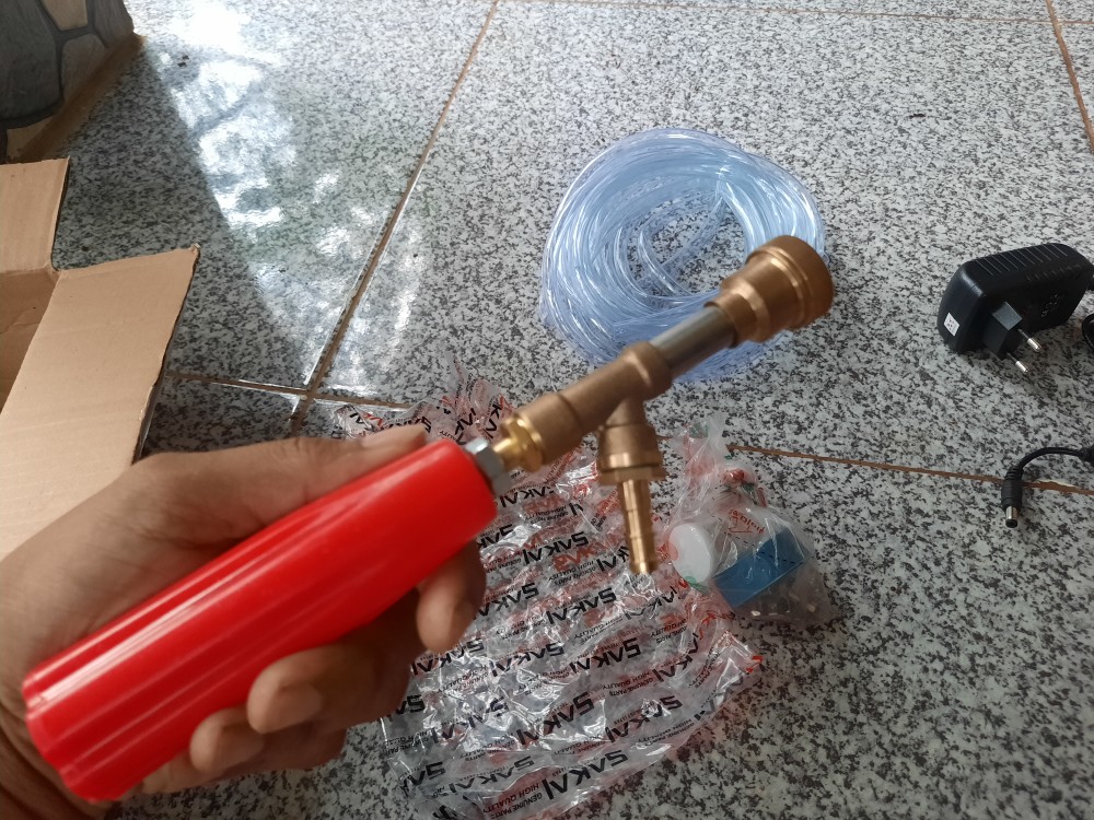 Paket Set Mesin Cuci Ac Motor Mobil Steam Power Sprayer Alat Portable Mini