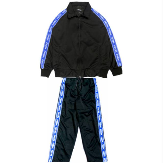 TRACKSUIT FREEDOM SET BASIC BLUE BLACK