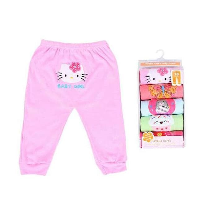 5pcs Celana Panjang Bayi Lovelle Cart's 6-24m Long Pants Carters