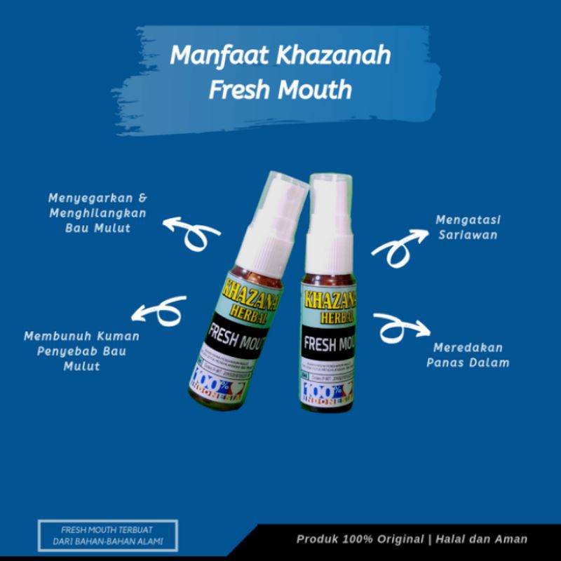 FRESH MOUTH KHAZANAH HERBAL ORIGINAL