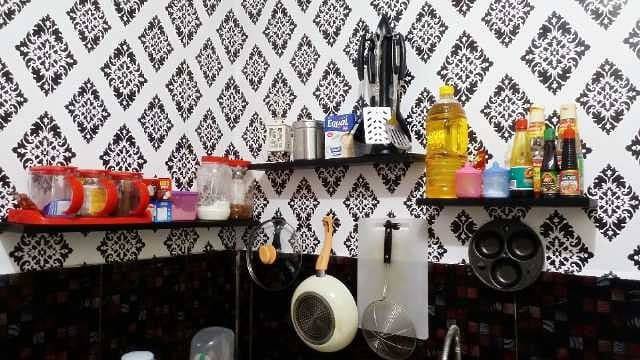 Rak dinding ambalan 3 pcs 40 cm 40 cm 40 cm lebar 12 cm