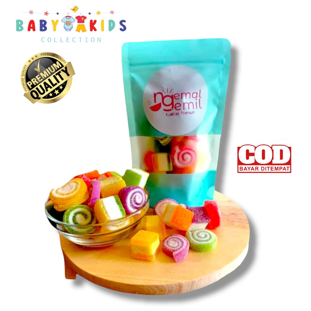 

Jelly Thailand Mixed | Jelly Roll / Jelly Lapis / Jelly Thailand / Jelly Buah