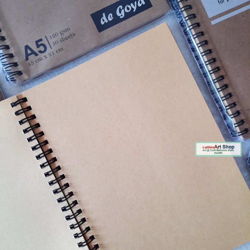 de Goya Kraft Paper Book A5 120gsm