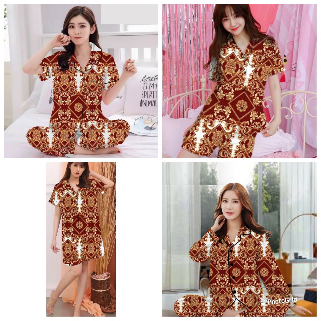 blinqshop baju tidur piyama MOTIF SULTAN