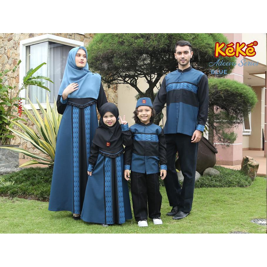 KEKE SARIMBIT KELUARGA ADEEVA SERIES - BLUE