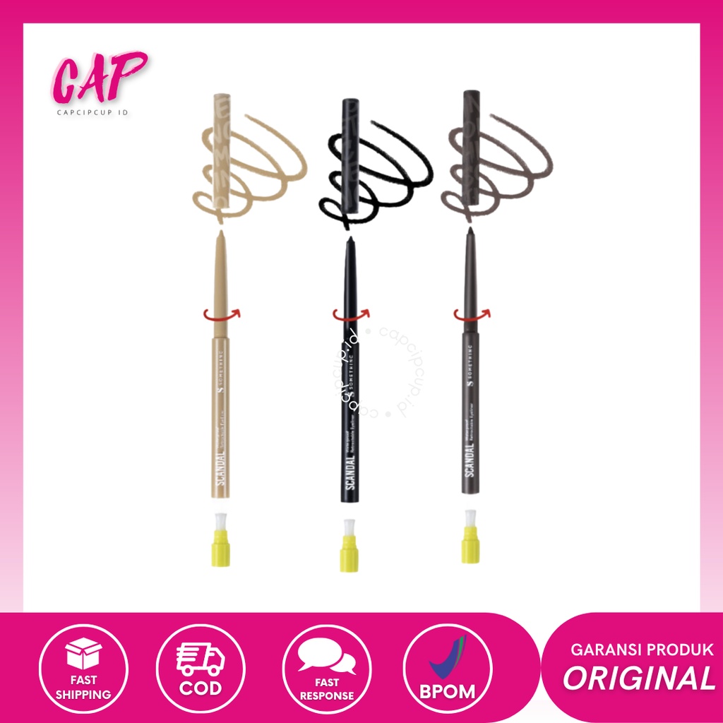 CAP - Somethinc Scandal Waterproof Retractable Eyeliner Original