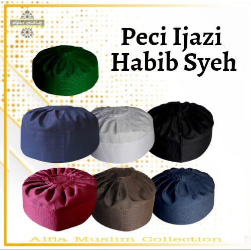 Peci Ijazi Peci Habib Syekh Kopyah Ijazi