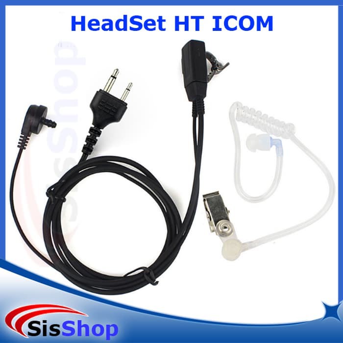 HT ICOM Headset Detektif/ Paspampres HT ICOM