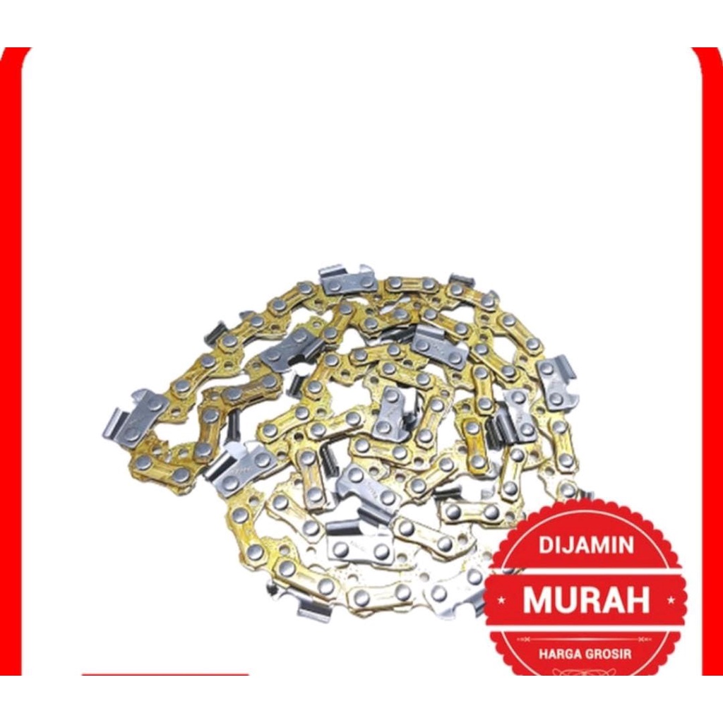 RANTAI CHAINSAW EMAS / GOLD CHAIN FOR CHAINSAW STAND 12 INCH ALAT TEKNIK PERKAKAS MURAH ORIGINAL